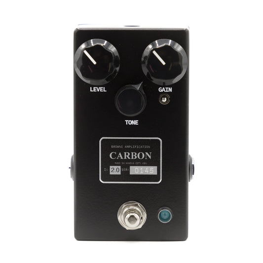 Browne Amplification Carbon Overdrive v2 Midnight Black